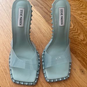 Steve Madden heels. One once, great for a Halloween costume!